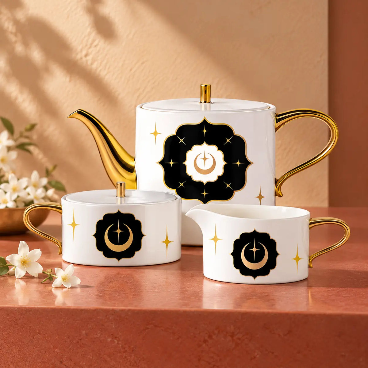 Arzaani NAZAR TEA POT SET- OF 5 Tea Pot