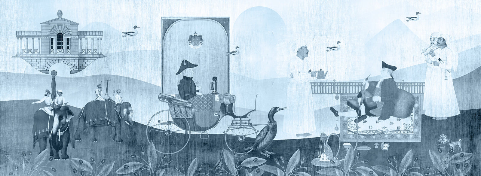 His Master's Voice | Lustre | Winter | Wallpaper