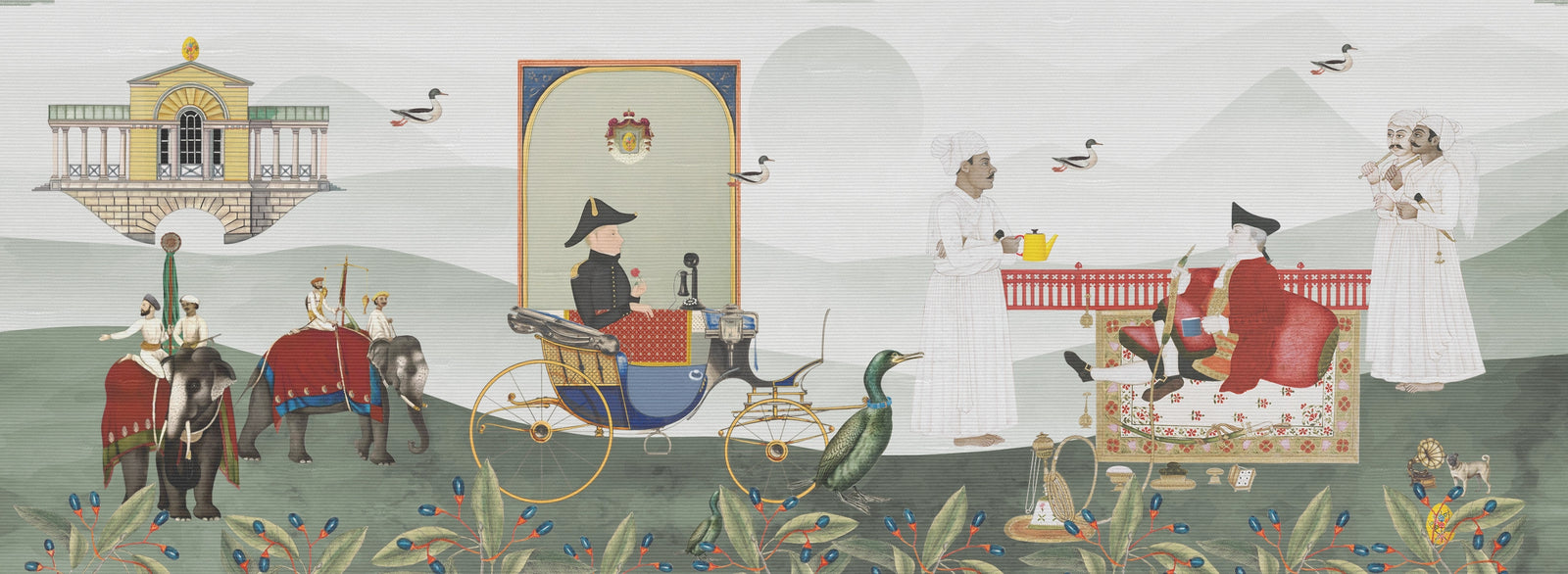 His Master's Voice | Shantung | Spring | Wallpaper