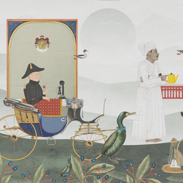 His Master's Voice | Shantung | Spring | Wallpaper