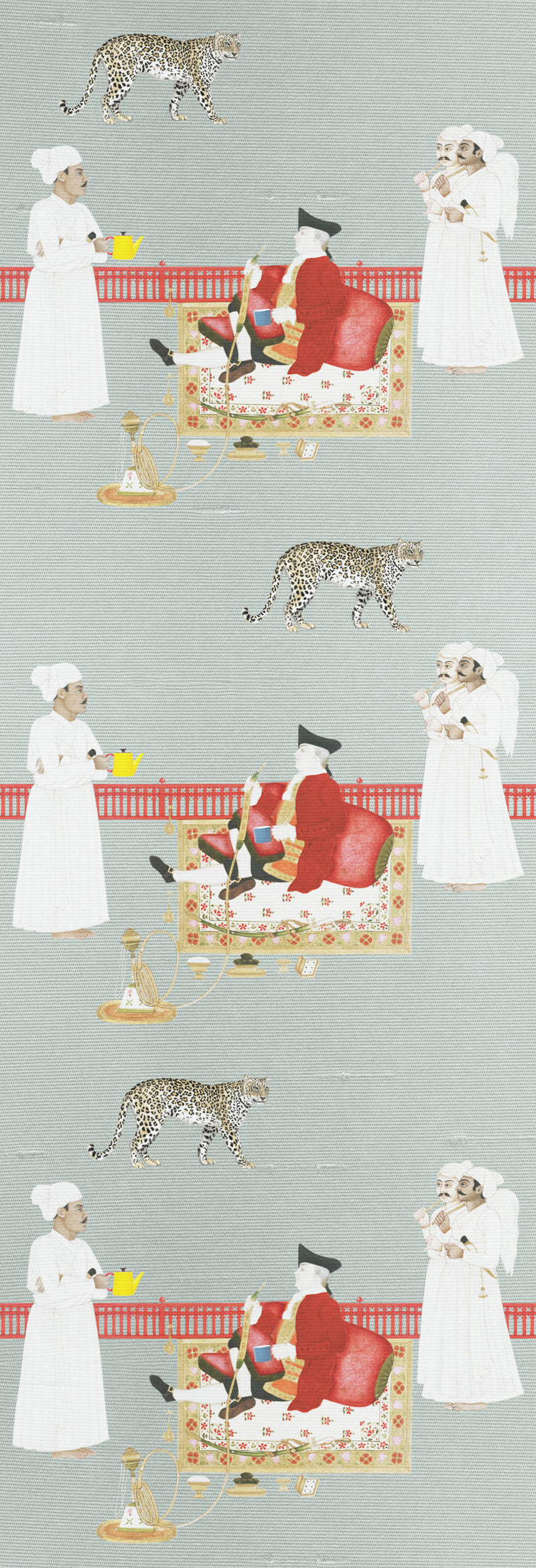 Holding Court | Shantung | Spring | Wallpaper