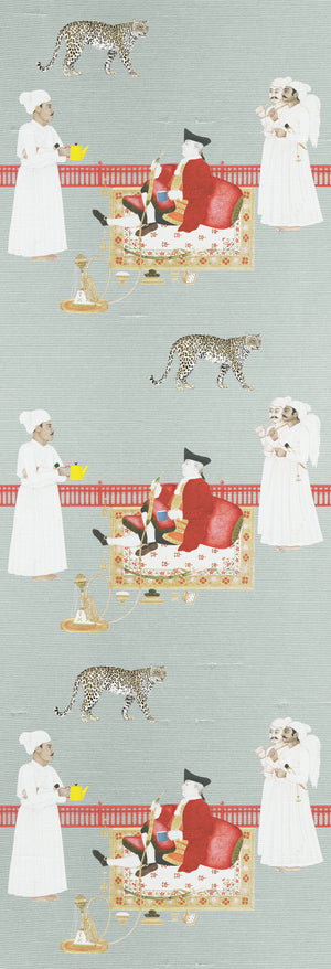 Holding Court | Shantung | Spring | Wallpaper
