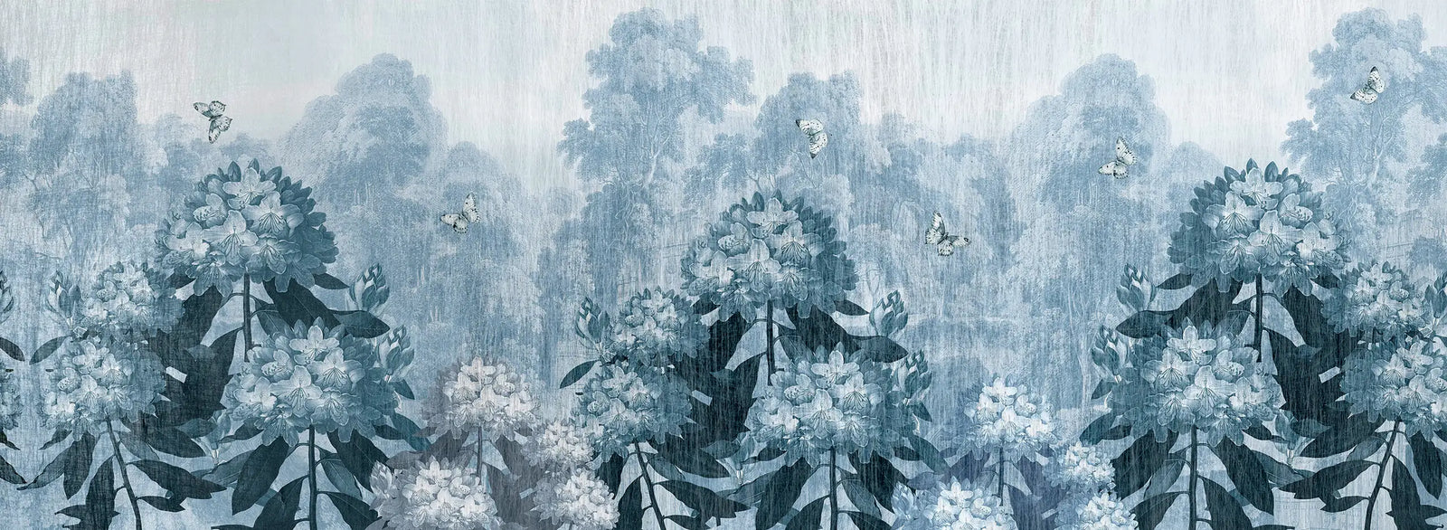 The Wall Flower | Lustre | Grove Ink | Wallpaper