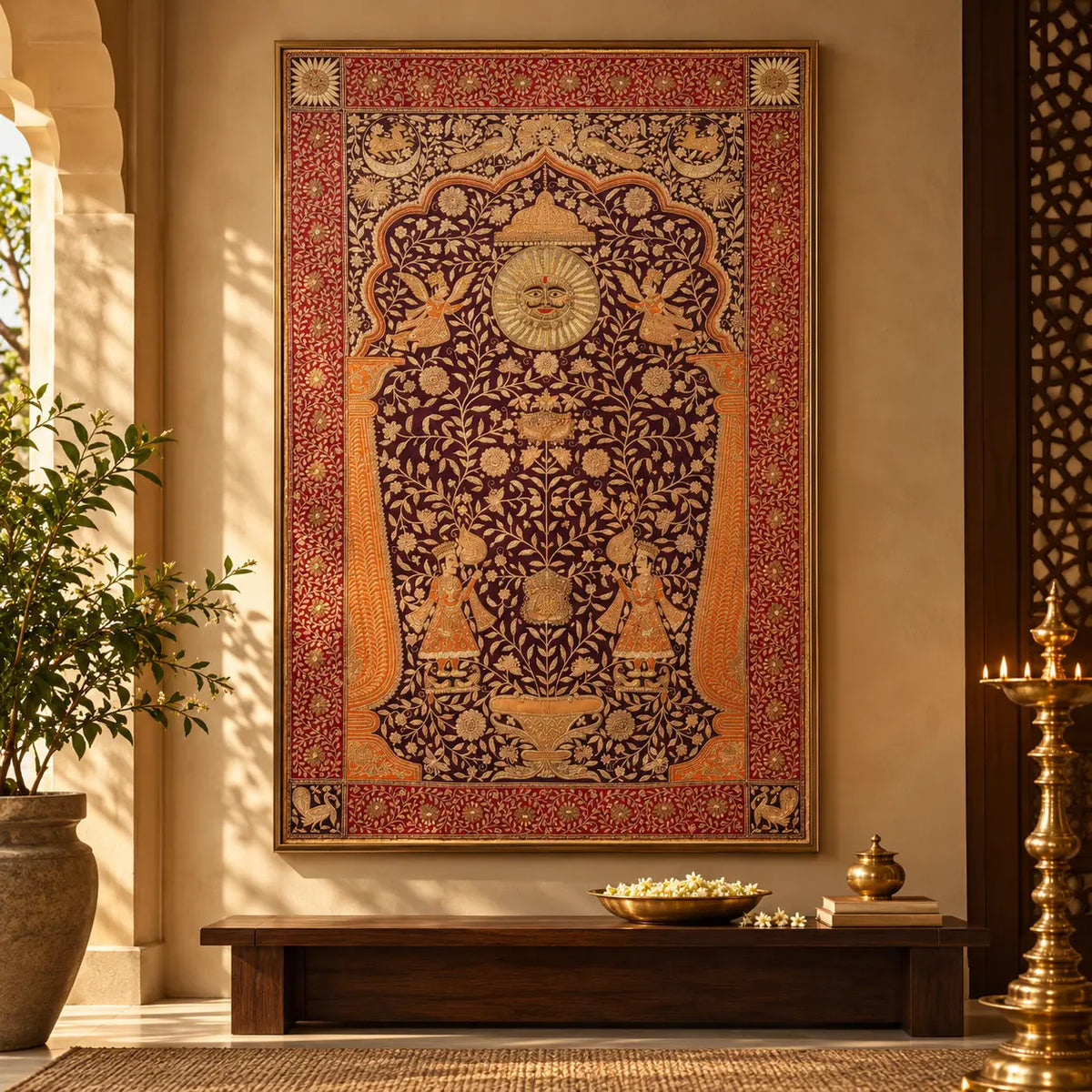 Arzaani
Surya Darbar In Floral Jali Jain Textiles