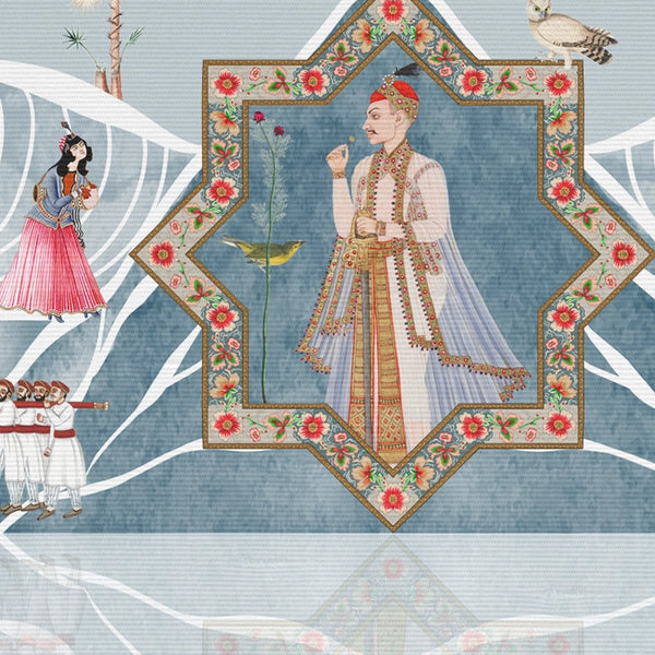 Match Made in Heaven | Shantung | Spring | Wallpaper