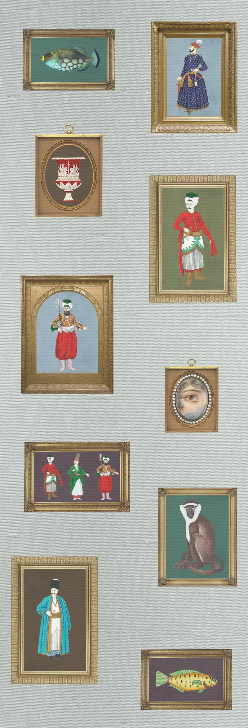 Memory Wall | Shantung | Spring | Wallpaper