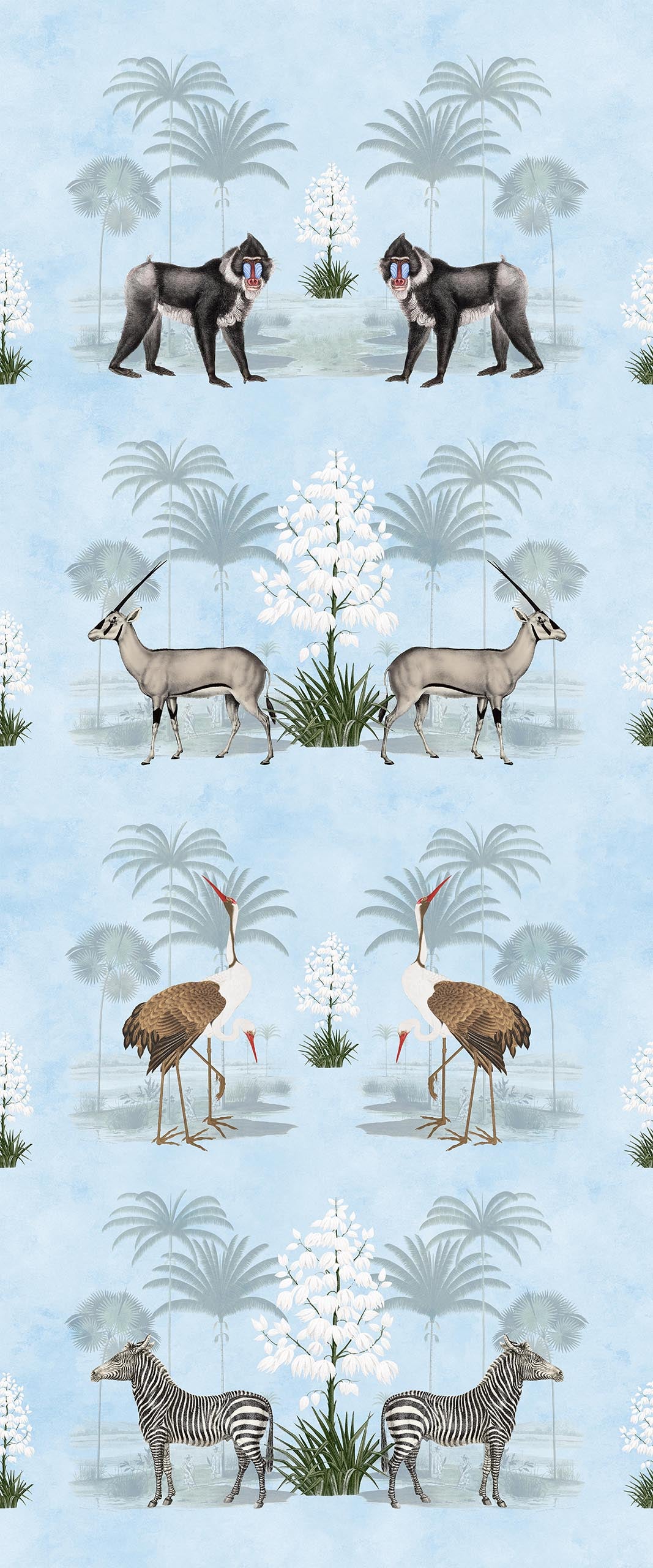 MENAGERIE | LAWN | DAWN | WALLPAPER | NEW IN