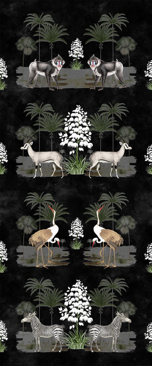 MENAGERIE | LAWN | MIDNIGHT | WALLPAPER | NEW IN