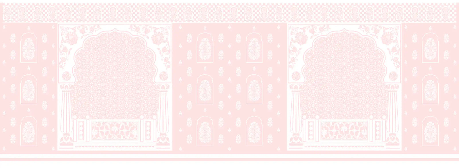 Rang Mahal | Lawn | Blush | Wallpaper