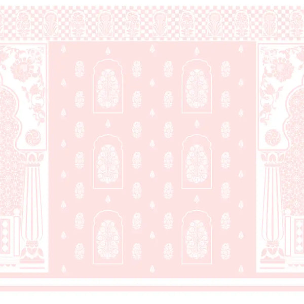 Rang Mahal | Lawn | Blush | Wallpaper