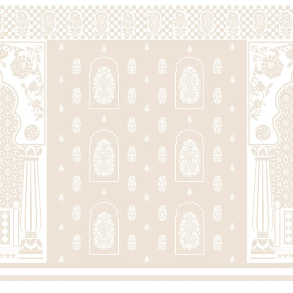 Rang Mahal | Gauze | Sand | Wallpaper