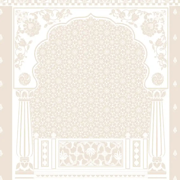 Rang Mahal | Gauze | Sand | Wallpaper