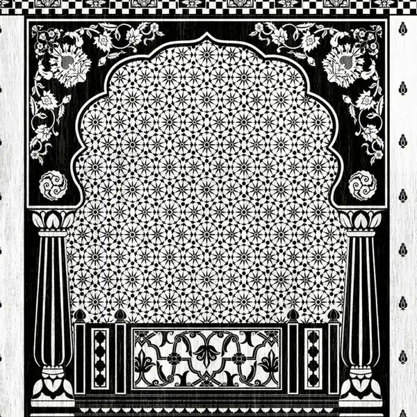 Rang Mahal | Lustre | Onyx | Wallpaper