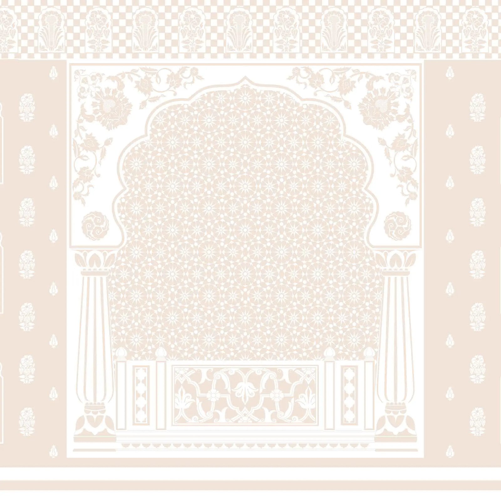 RANG MAHAL | GAUZE | SAND | WALLPAPER | NEW IN