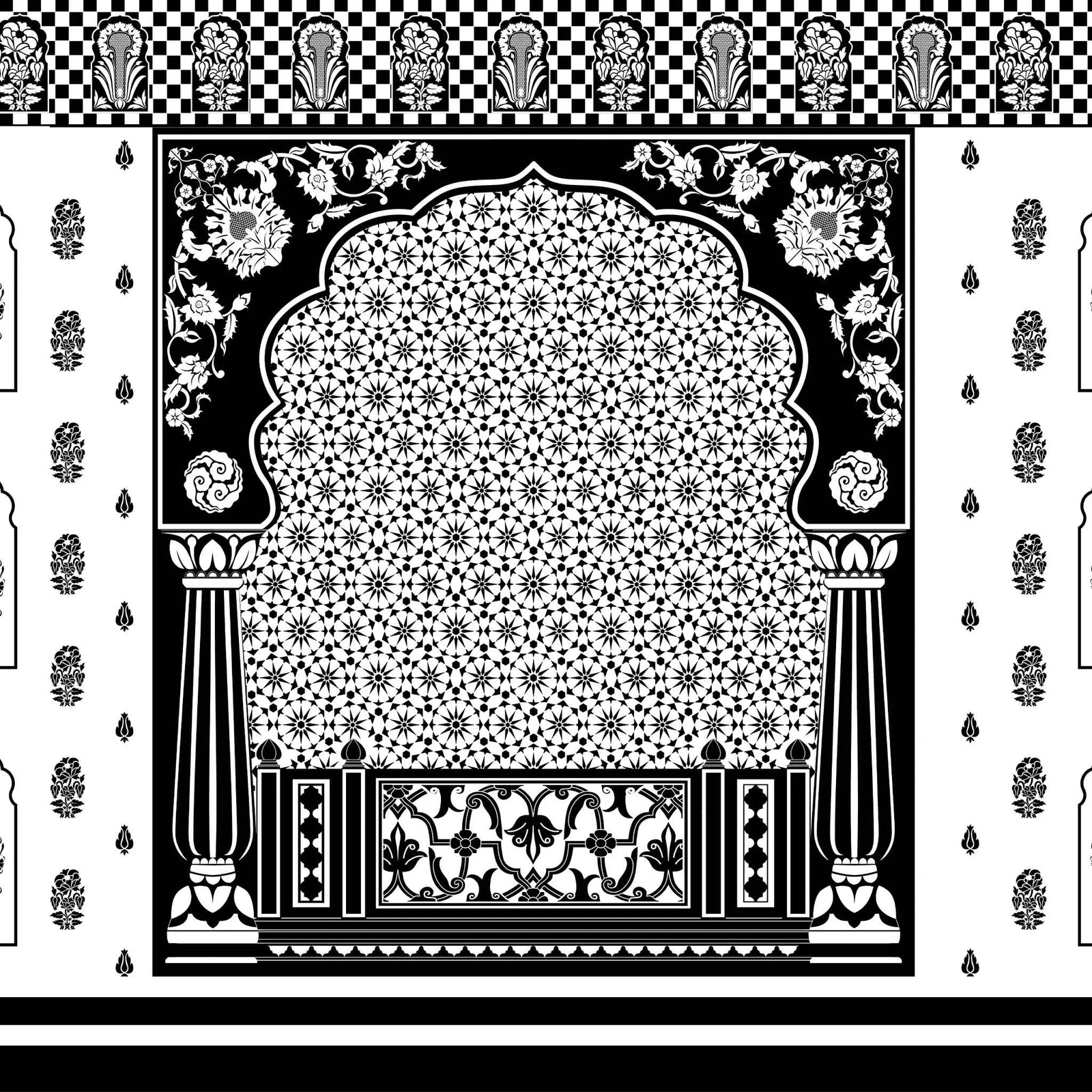 RANG MAHAL | LUSTRE | ONYX | WALLPAPER | NEW IN