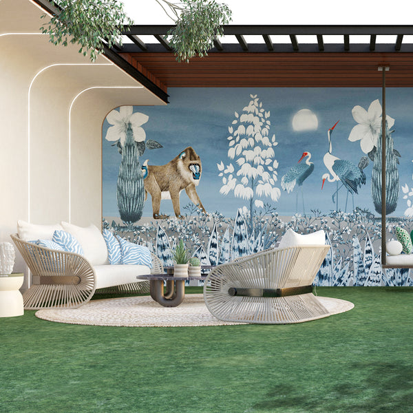 SEE YOU AT 9 | LAWN  | MIDNIGHT | WALLPAPER | NEW IN