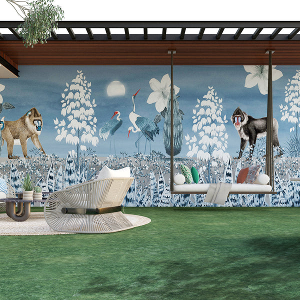 SEE YOU AT 9 | LAWN  | MIDNIGHT | WALLPAPER | NEW IN