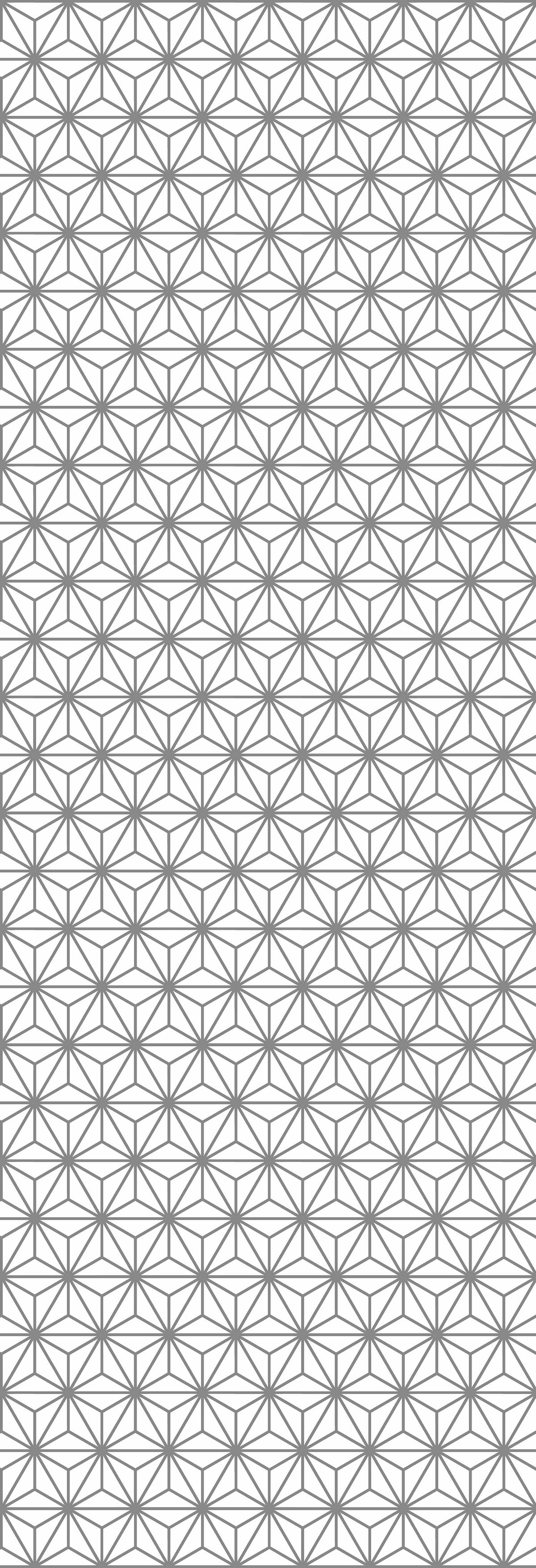 Tara | Gauze | Silver – Foil | Wallpaper