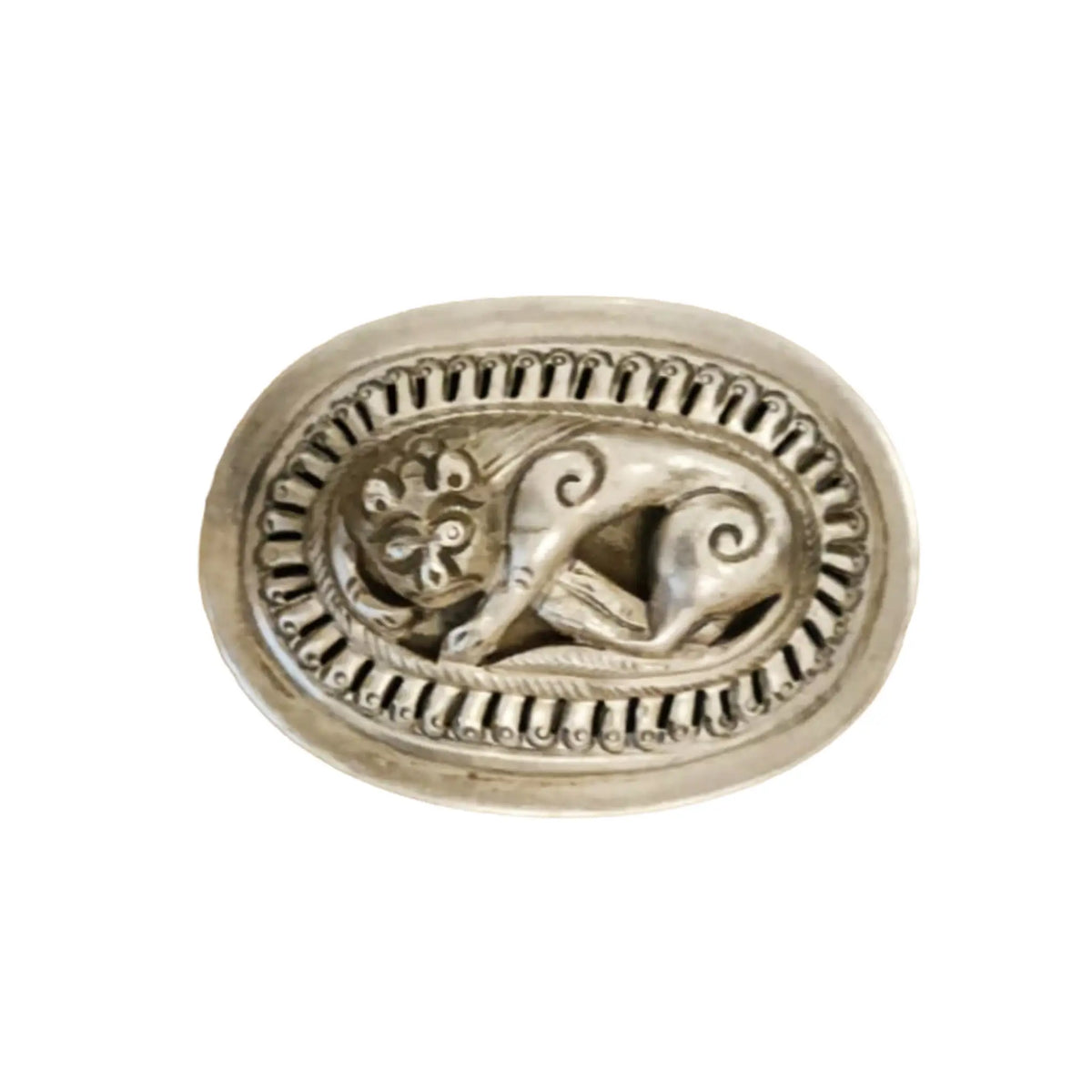 Silver Carved Box