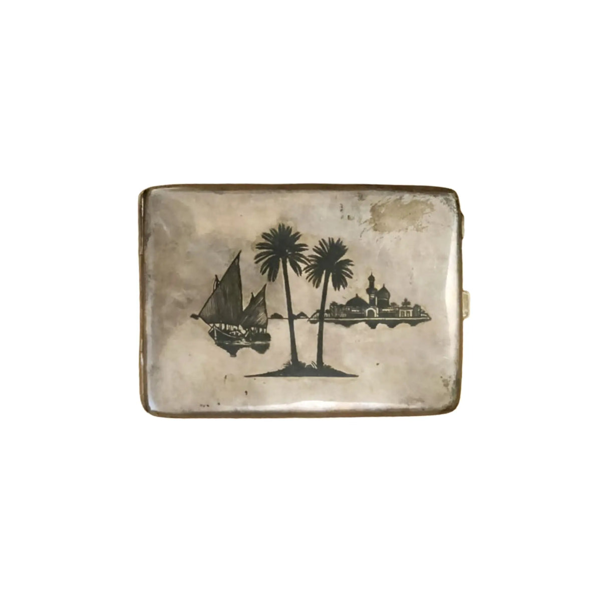 Silver Square Box