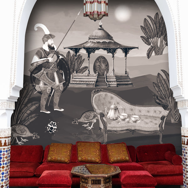 Tea For Two | Lustre | Autumn | Wallpaper