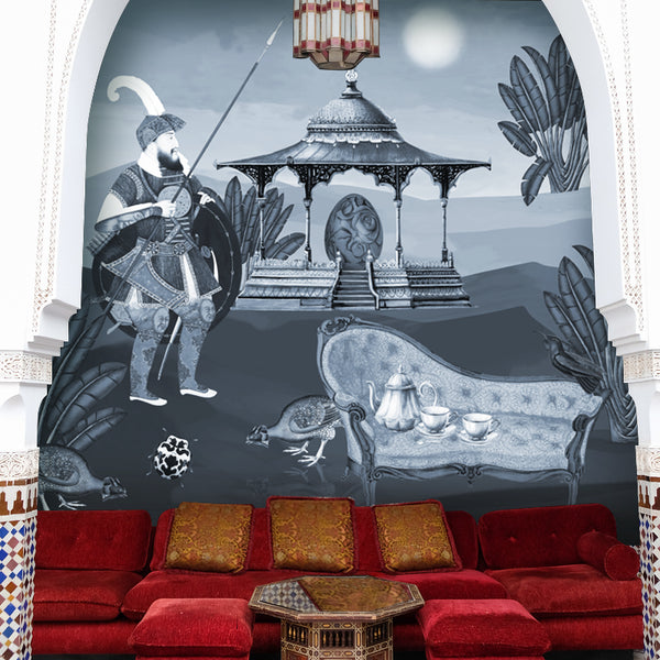 Tea For Two | Shantung | Spring | Wallpaper
