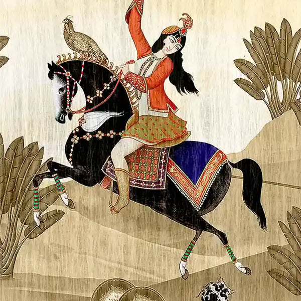Tea for Two | Lustre | Terracotta & Gold | Special Edit | Wallpaper