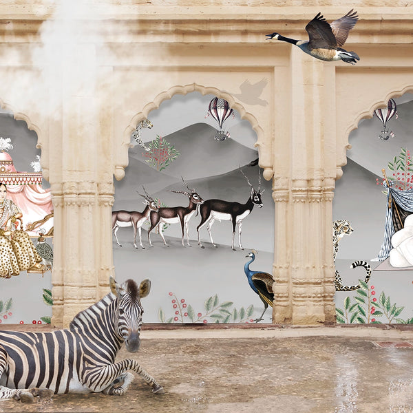 The Hunt | Shantung | Spring | Wallpaper