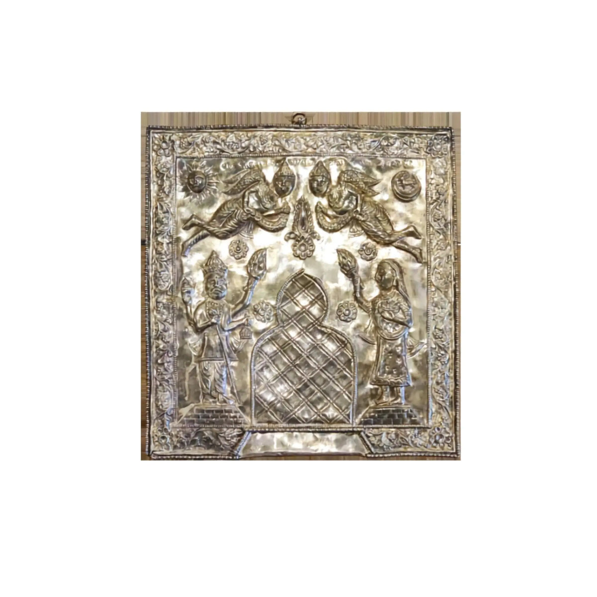 Traditional Chased Sliver Wall Panel