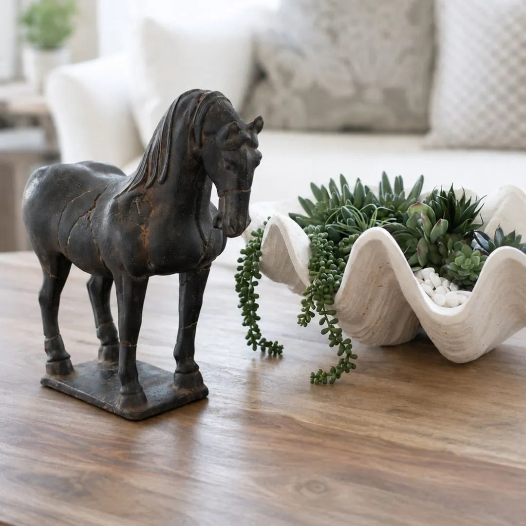 Troy Horse Sculpture