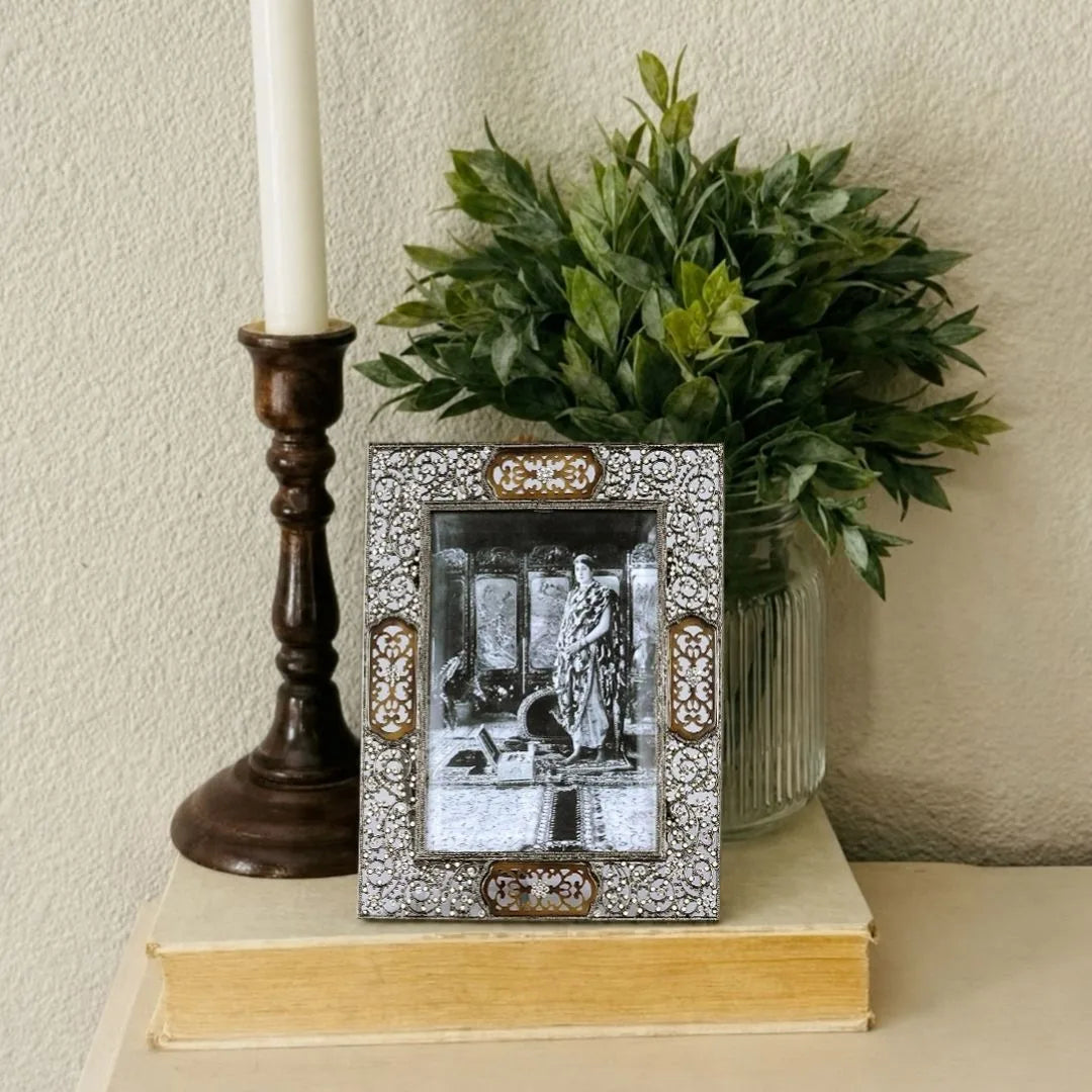 Tsarina Silver Photo Frame - Large