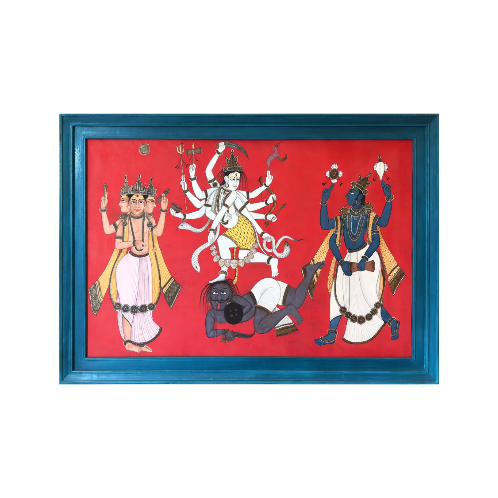 Shiva Performing the Tandav Dance upon Apasmara Purusha