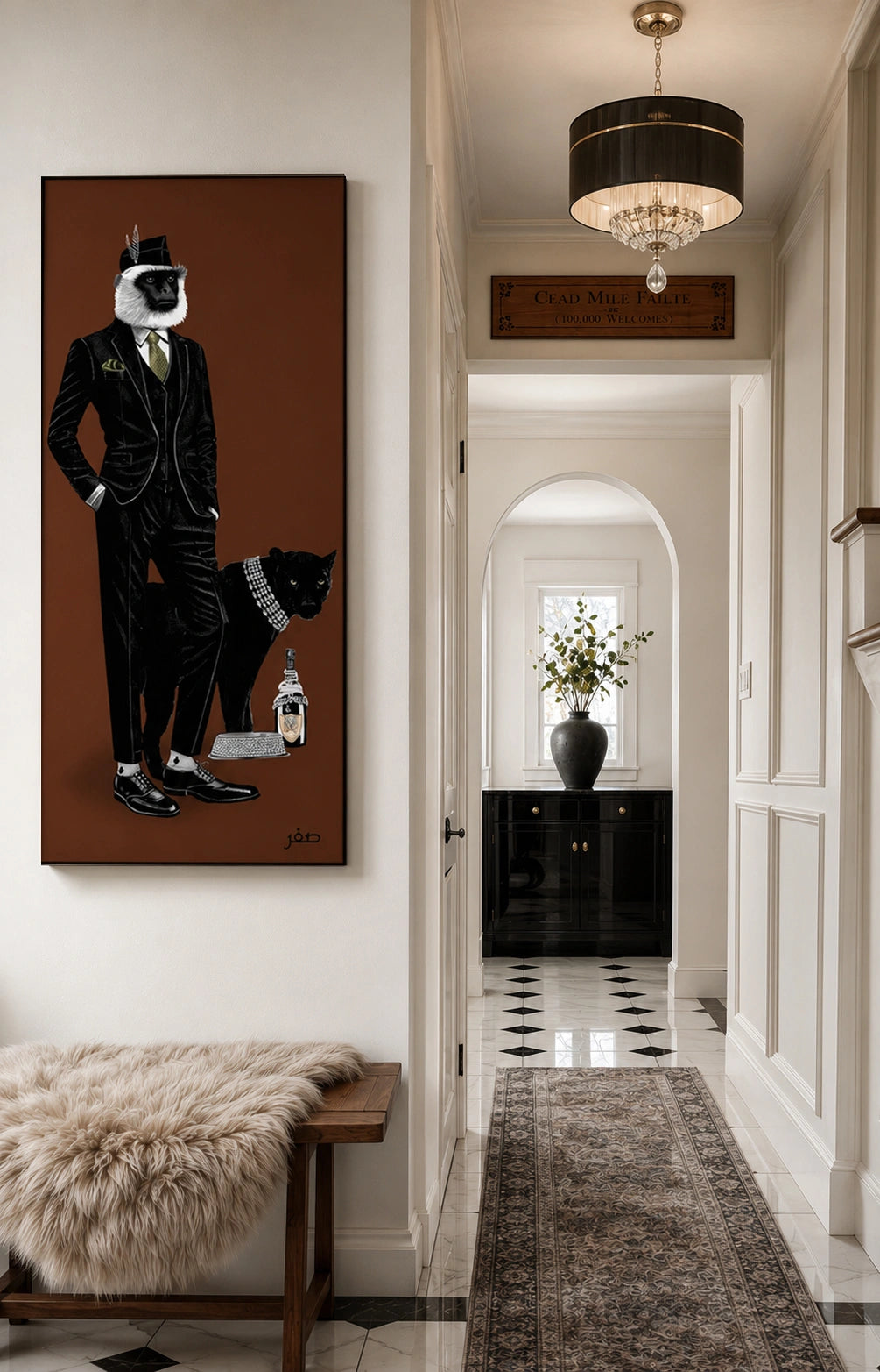 Wall Art - Is This My Circus? Act II Darius - The Protector