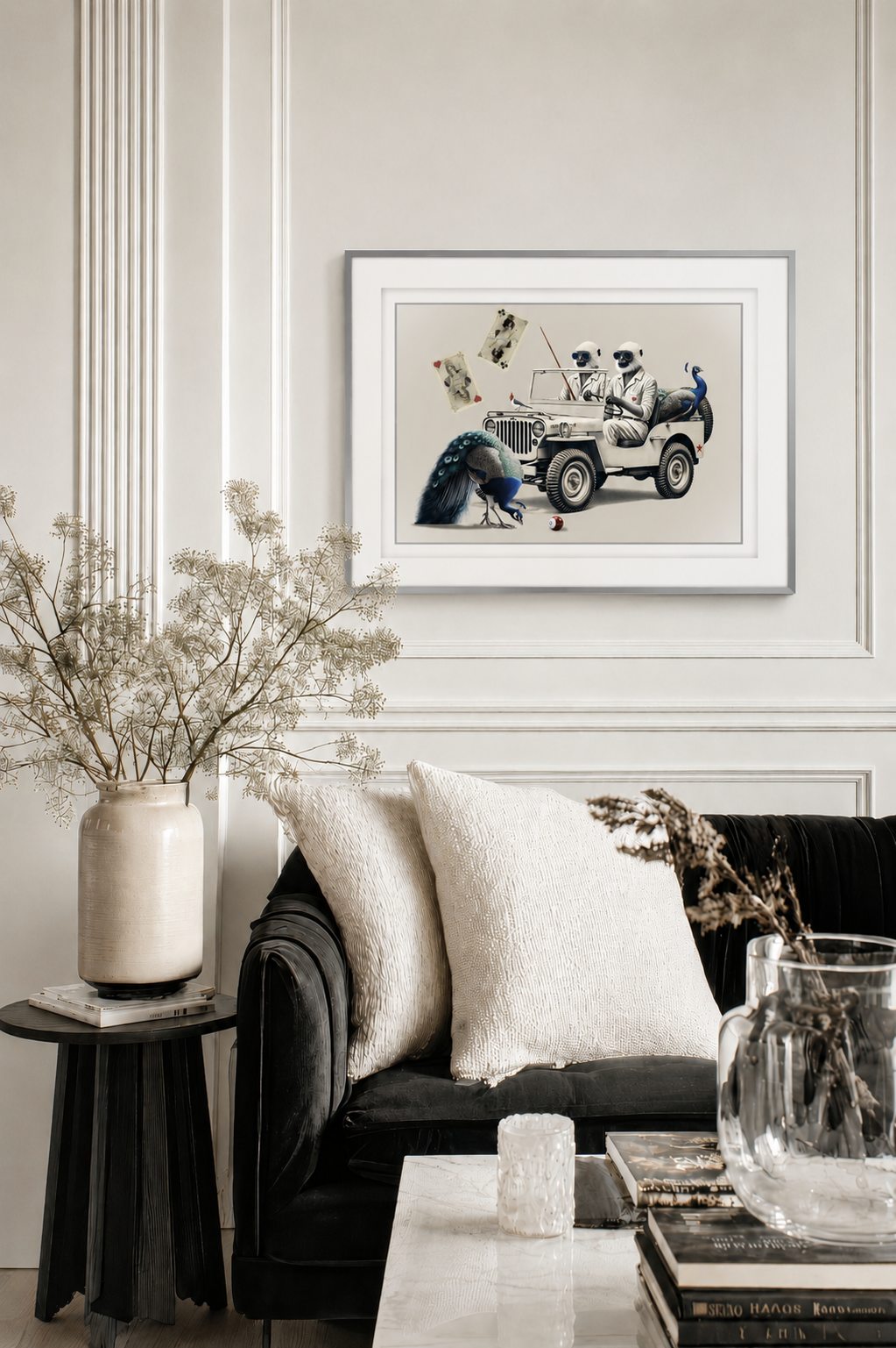 Wall Art - Is This My Circus? Birds of a Feather