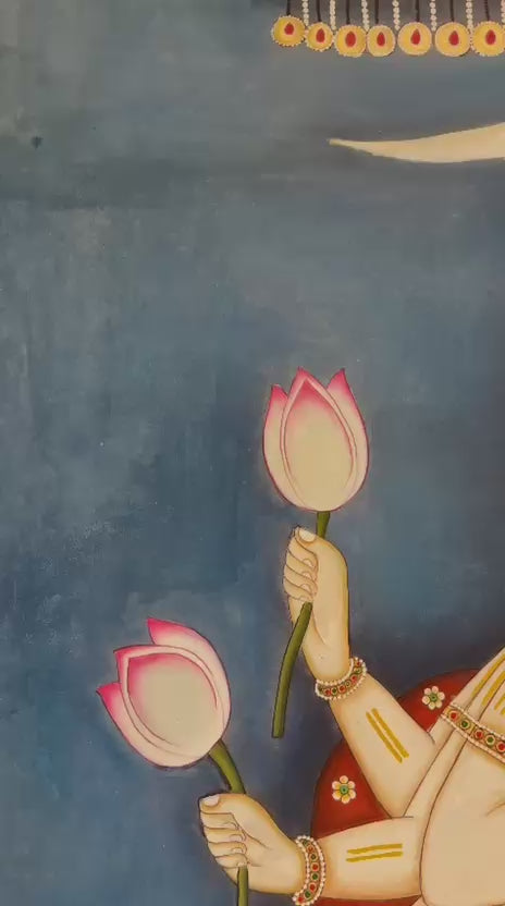 VISHNU HOLDING LOTUS